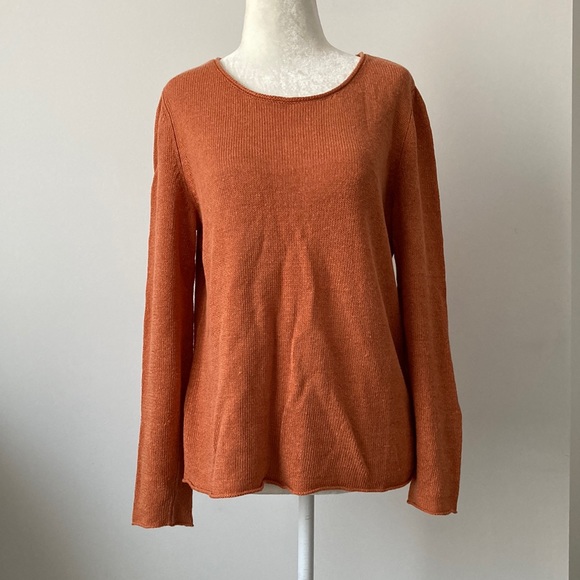 Chico's Linen Small Knit Sweater - Picture 1 of 7